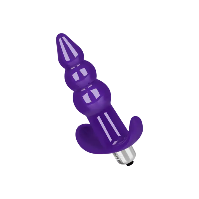 Analvibrator Analvibrator mit Kugelstruktur, 10,8 سانتی‌متر Lila
