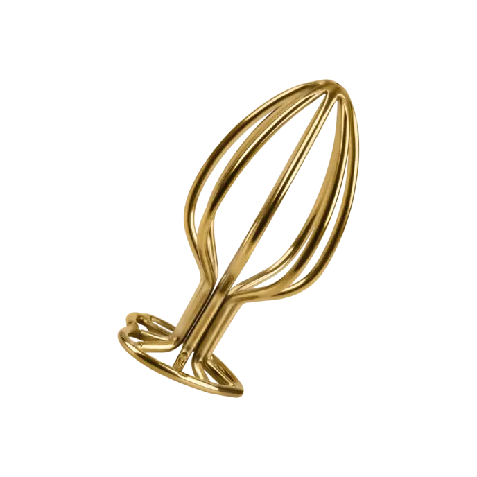 پلاگ مقعدی Metall-پلاگ مقعدی - Größe M, 7,5 سانتی‌متر gold