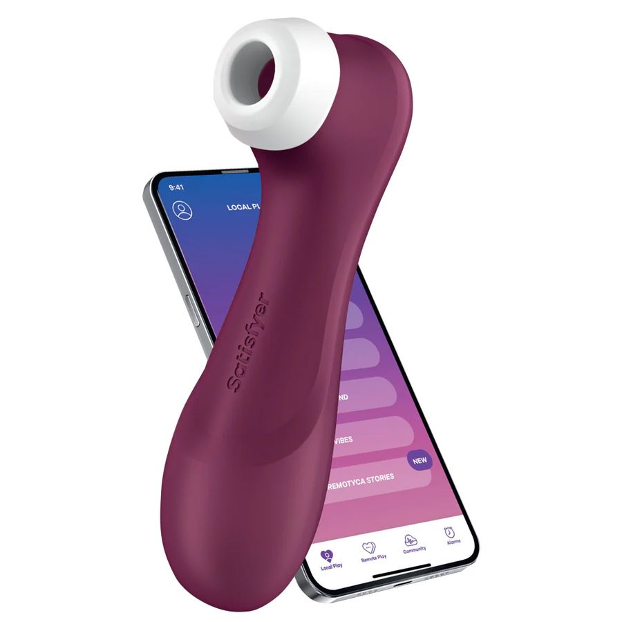 ویبراتور Satisfyer Pro 2 نسل ۳ — کنترل با اپ قرمز